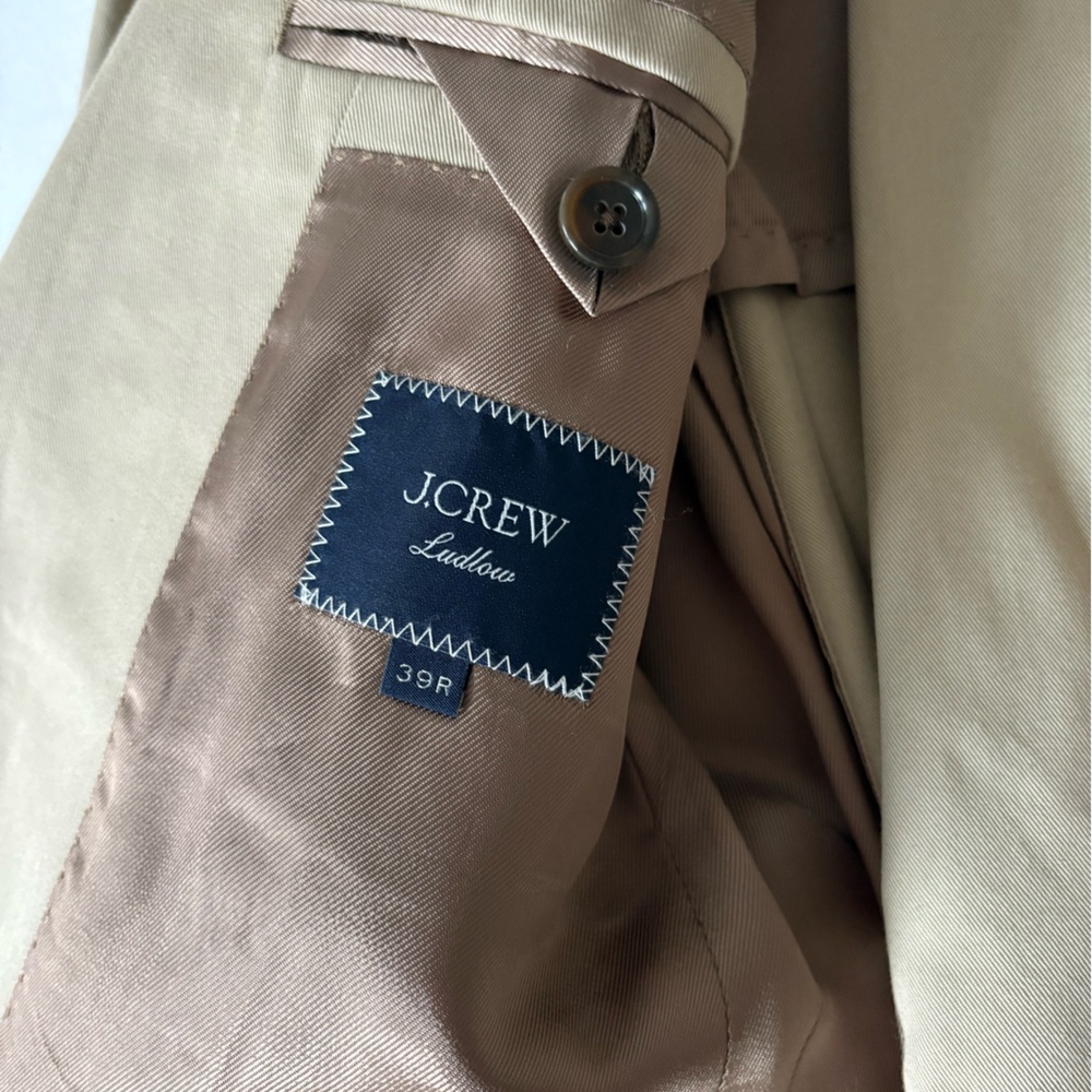 J. Crew Men's Khaki Suit - Picture 2 of 7